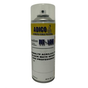 ESMALTE ACRÍLICO 1K BLACK MATE SPORT 400 ML